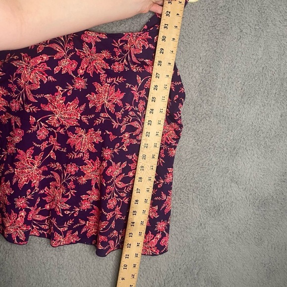 NWT Lands end tankini top swimsuit wide straps tropical vacation resortwear 1X - Picture 8 of 11